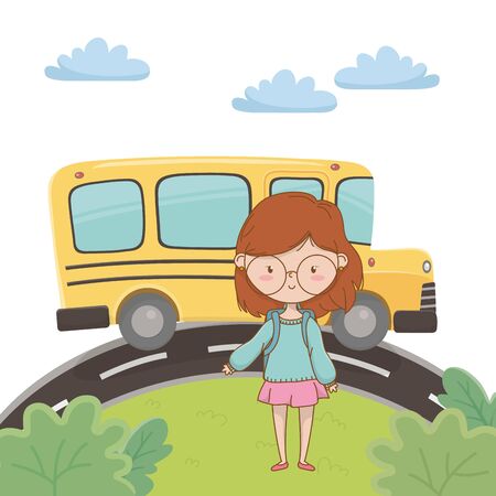 Teenager girl design, Female people young teen beautiful and woman theme Vector illustrationのイラスト素材