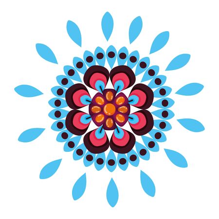 Mandale of bohemic and ornament conceptのイラスト素材