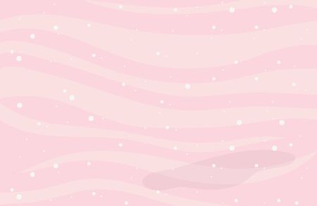 pink waves dots decoration texture background vector illustrationのイラスト素材