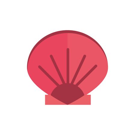 marine life, seashell cartoon sea faunaのイラスト素材