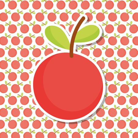 farm tomato vegetable harvest food cartoon backgroundのイラスト素材