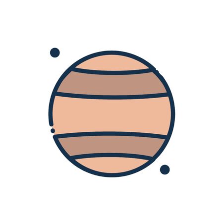planet neptune solar system astronomy and spaceのイラスト素材