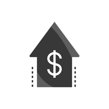 growing arrow money business financeのイラスト素材