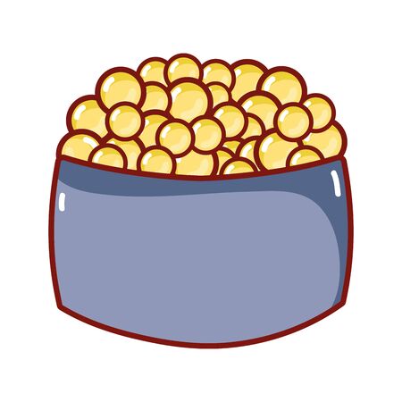 caviar food japanese menu cartoon isolated icon vector illustration, sushi and rollsのイラスト素材