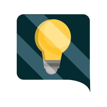 light bulb creativity idea online education isolated icon shadowのイラスト素材