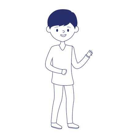 Isolated avatar man vector designのイラスト素材