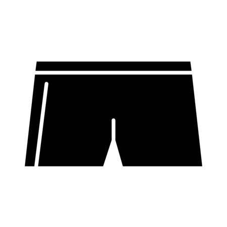 basketball game, short sportswear equipment silhouette style icon vector illustrationのイラスト素材
