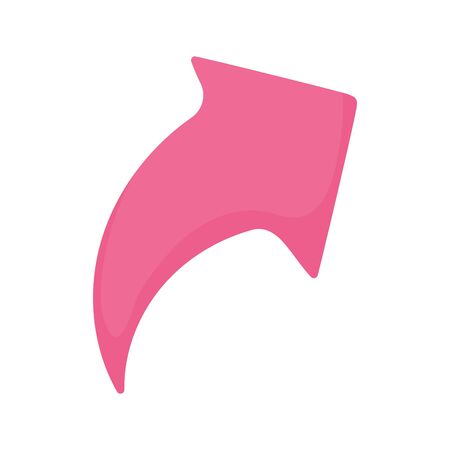 arrow direction sign isolated icon design white background vector illustrationのイラスト素材