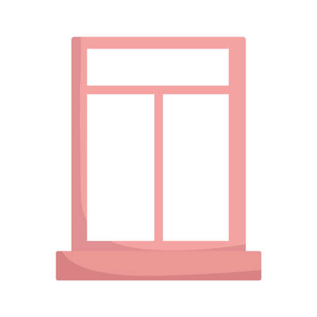 window frame decoration isolated icon design vector illustrationのイラスト素材