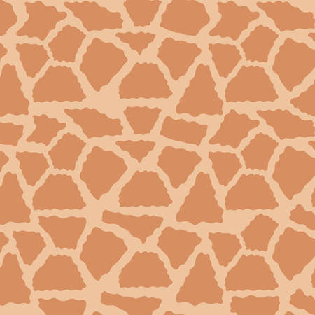 animal skin print pattern, animal fur texture design vector illustrationのイラスト素材