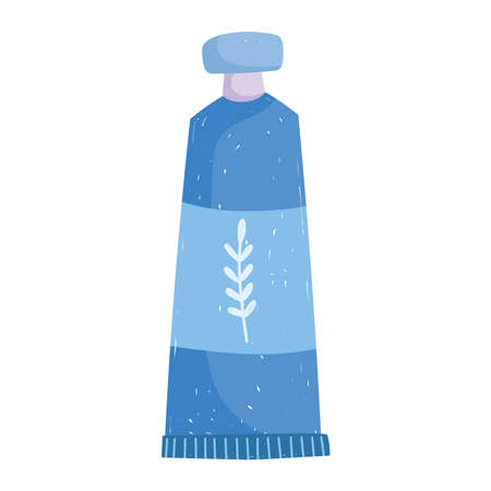 skincare cream tube cosmetic organicのイラスト素材