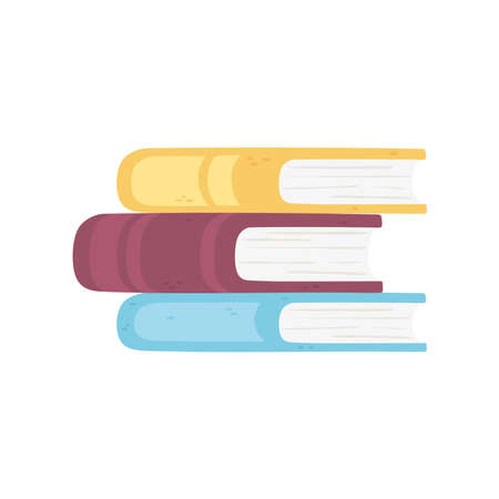 stack of books education academicのイラスト素材