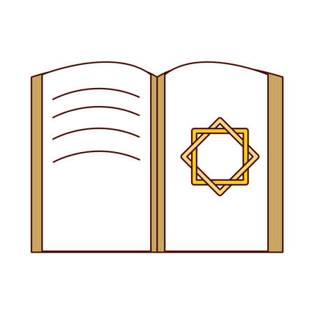 quran book islamic icon isolatedのイラスト素材