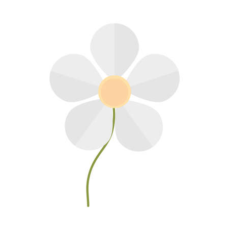 flower nature decoration isolated iconのイラスト素材