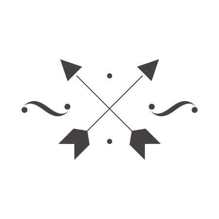 vintage divider arrowsのイラスト素材