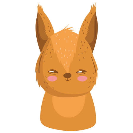 hyena animal cartoon illustrationのイラスト素材