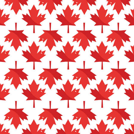 maple leaves redのイラスト素材