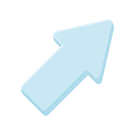 arrow up guideのイラスト素材