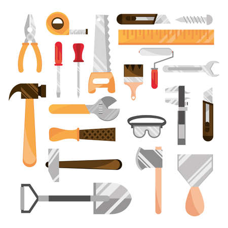 tool box collectionのイラスト素材