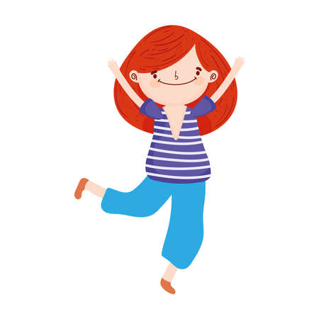 girl hand upのイラスト素材