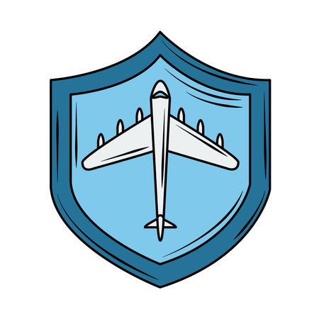 insurance travel securityのイラスト素材
