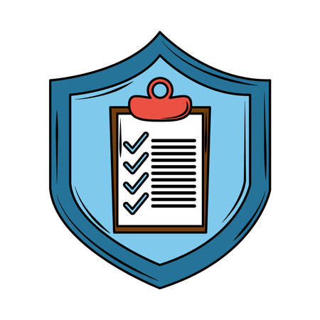 insurance check listのイラスト素材