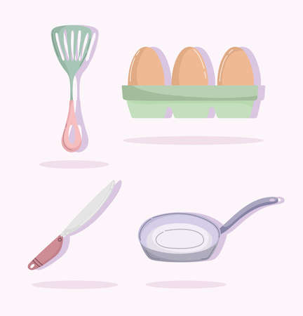 cooking for utensilsのイラスト素材