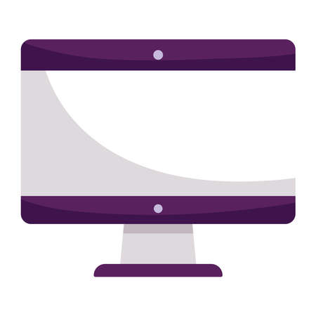 screen computer technologyのイラスト素材