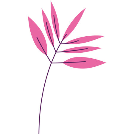 branch herbal natureのイラスト素材