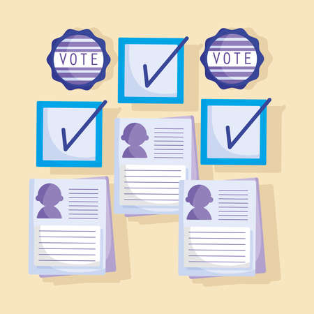 vote form with candidates