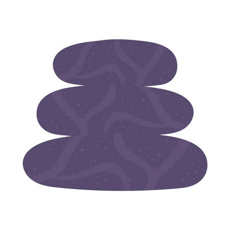 stack of stonesのイラスト素材