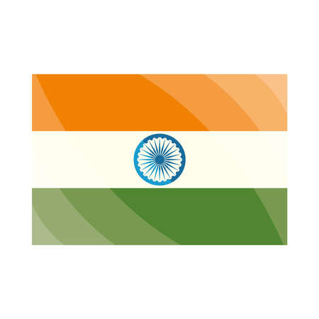 india flag symbolのイラスト素材