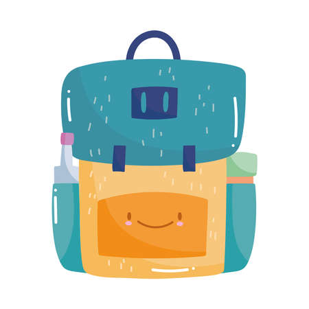 cute bag equipmentのイラスト素材