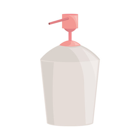cream bottle aromaticのイラスト素材