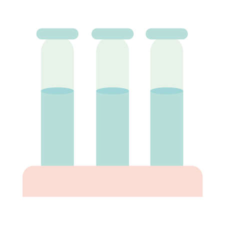 chemistry test tubeのイラスト素材