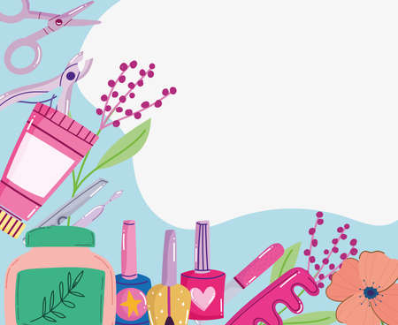 tools for manicureのイラスト素材