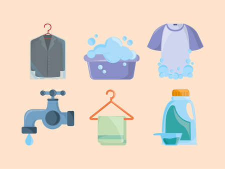 laundry cloth iconのイラスト素材