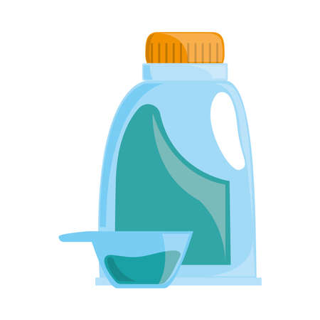 laundry softener clothingのイラスト素材