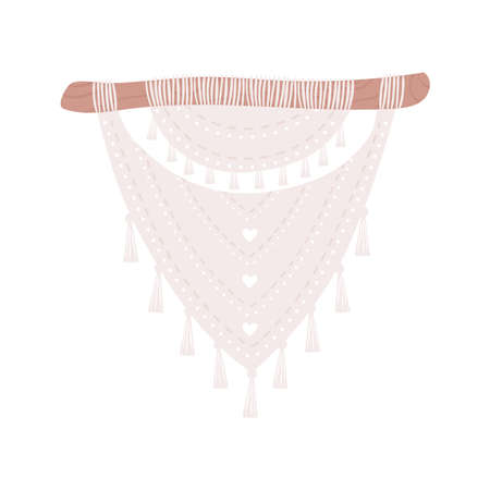 hammock chair in woodenのイラスト素材