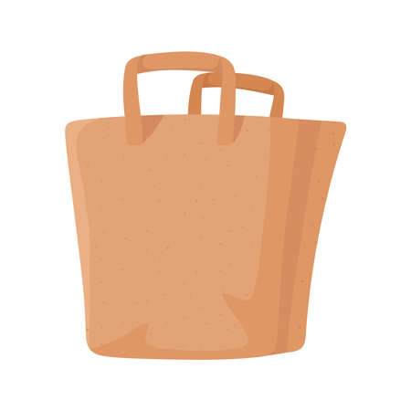 shopping food bagのイラスト素材