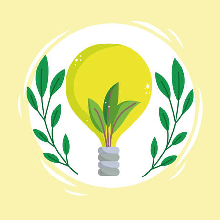ecology and environment themeのイラスト素材