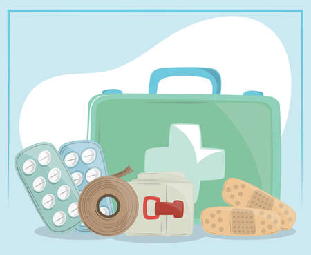 icons set medical equipmentのイラスト素材