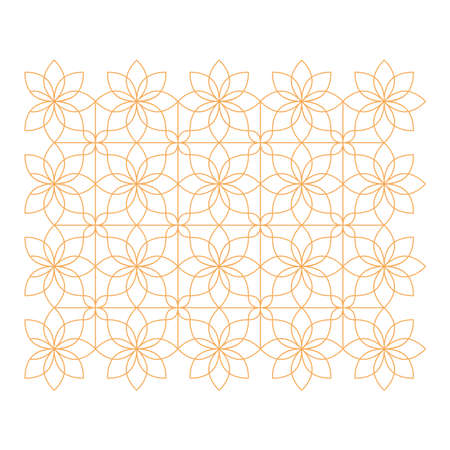 muslim arabesque decorationのイラスト素材