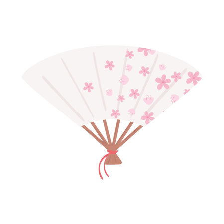 japanese fan traditionalのイラスト素材