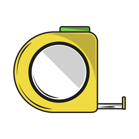 woodworking tape measureのイラスト素材