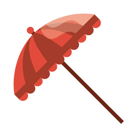 open umbrella protectionのイラスト素材