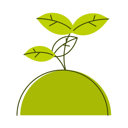 ecology plant growのイラスト素材