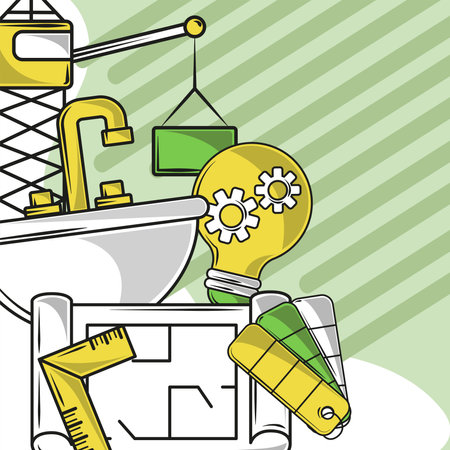 home improvement equipmentのイラスト素材