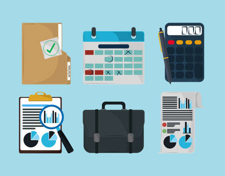 business financial managementのイラスト素材