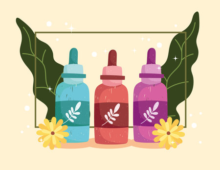 cosmetic skin careのイラスト素材